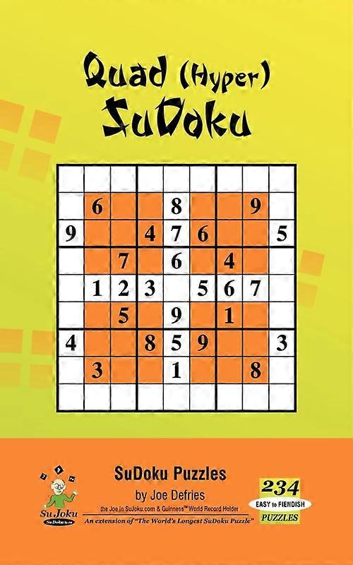 Quad Hyper Sudoku