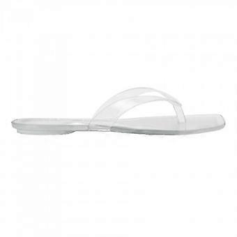 Steve Madden Damen Minimalistische Jelly Flat Flip Flops