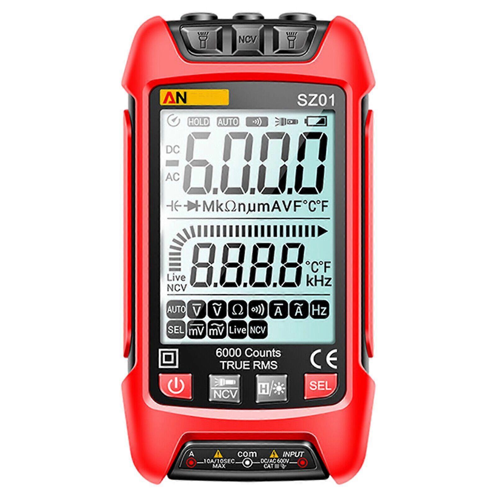 Digital Measurement Multimeter 9999 Counts Current Meter Voltmeter DC/AC LCD LED NEW