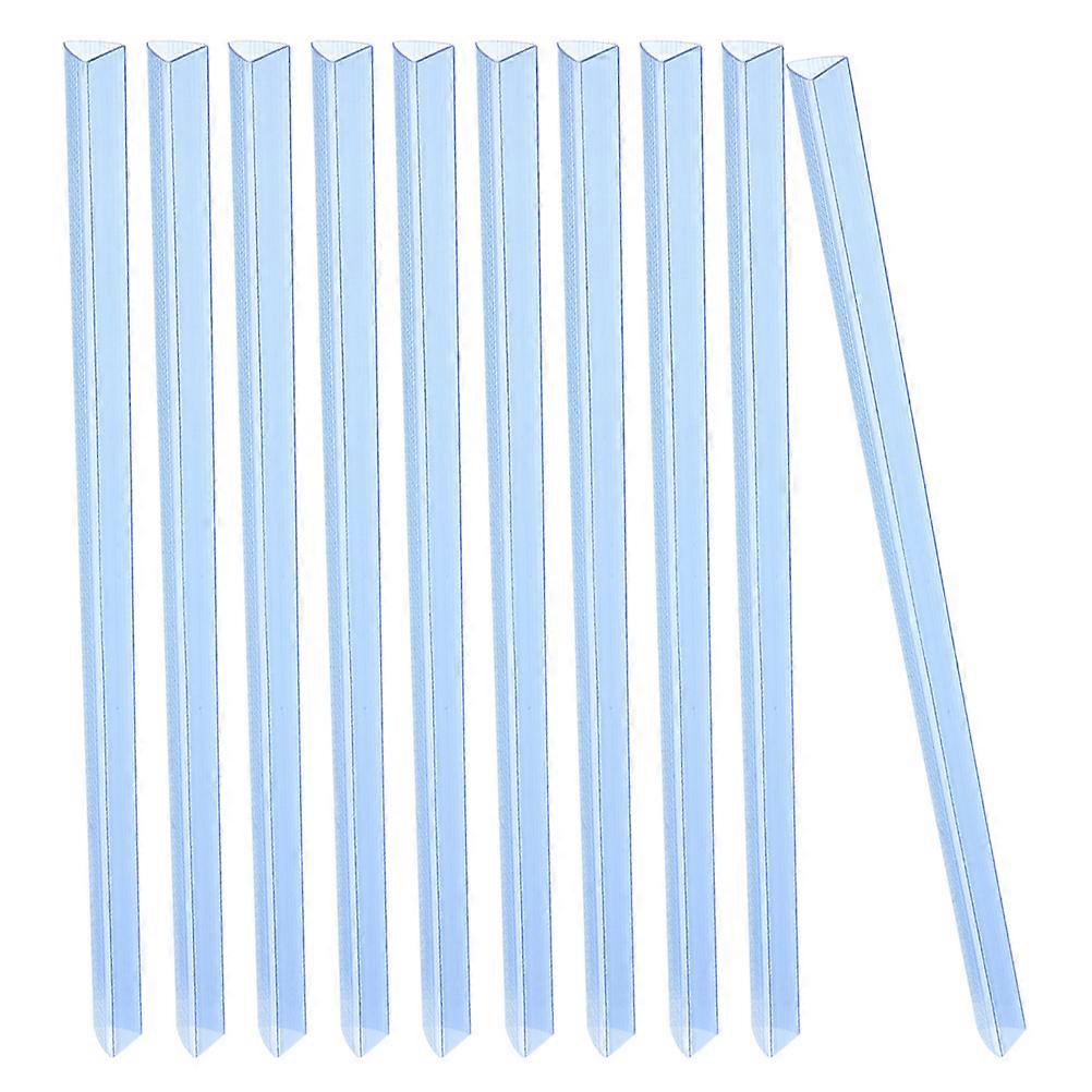 Plastic Slide Grip Binding Bars for Organizing Documents 10Pcs