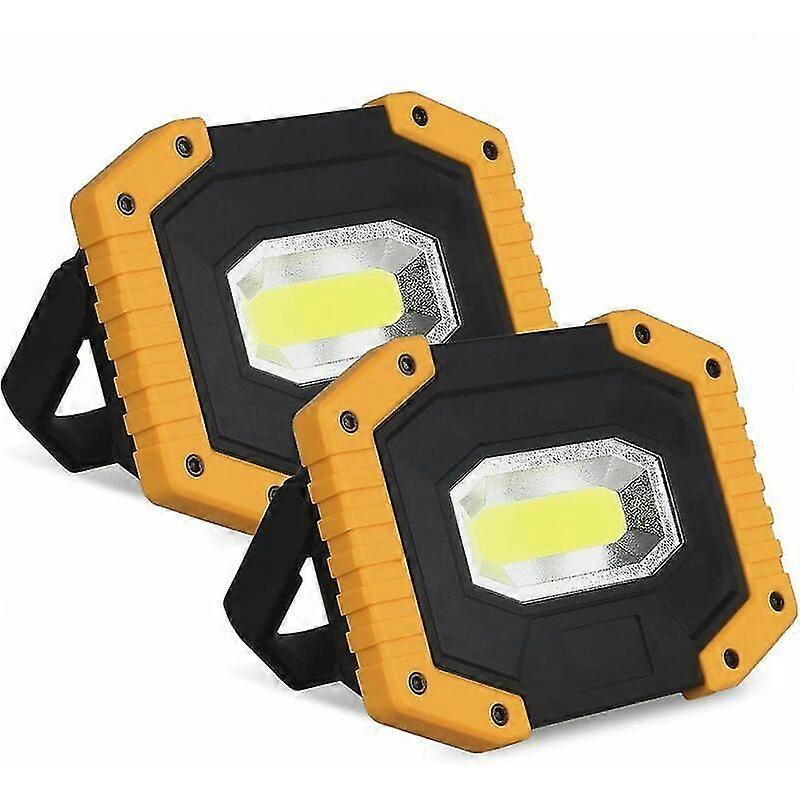 Rechargeable Led 30w 2000 Lm Construction Site Work Light 3 Modes