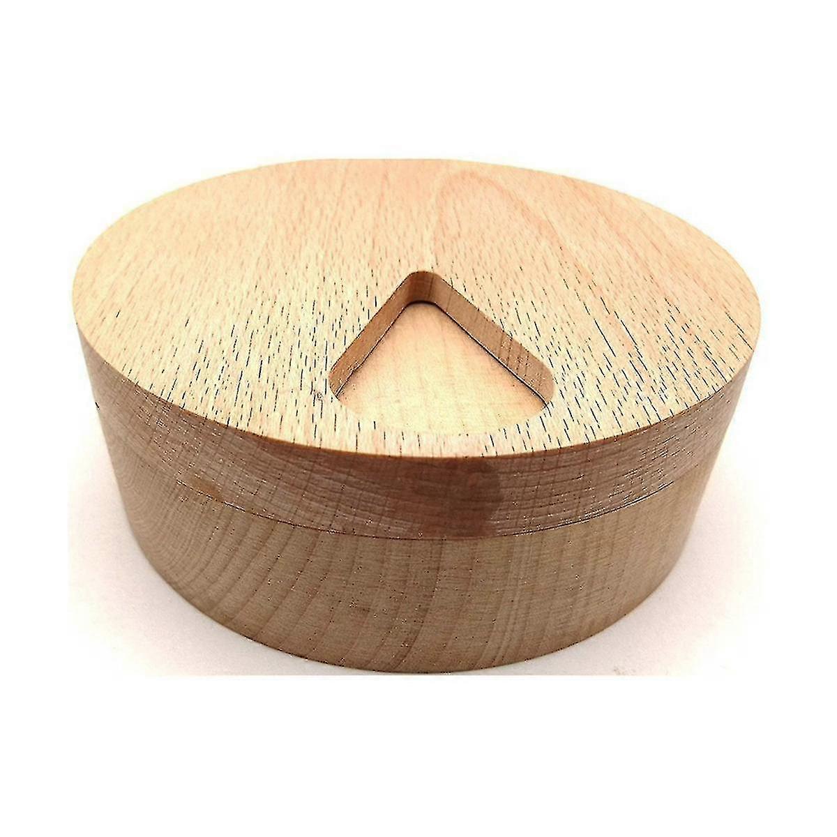 Weekly Compartment Pill Case Solid Wood Storage Box Pillbox Medicine Dispenser Splitters