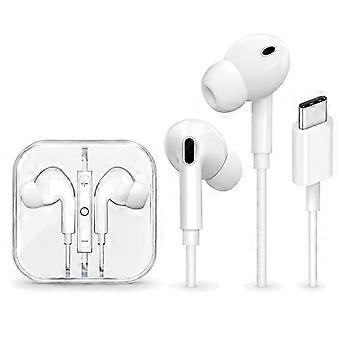 Originale Type C-øretelefoner med ledning til Samsung Galaxy S25 Ultra S23FE S24 Plus A16 A36 A56 Tilbehør