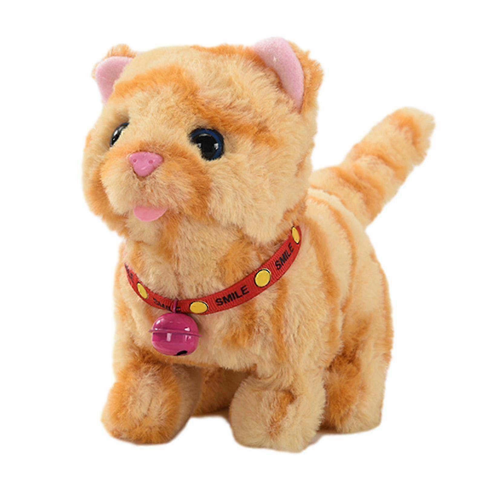 Walking Interactive Plush Cat Toy