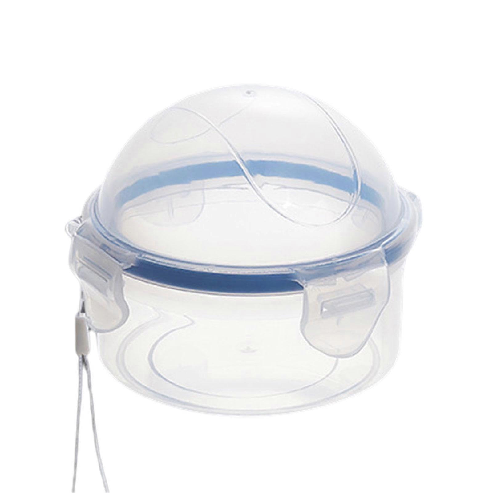 Space-Efficient Round Fridge Crisper Box