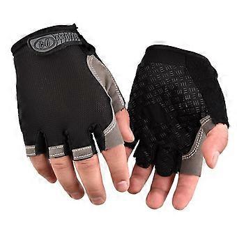 Halve vingerhandschoen Gym Fitness Antislip Gel Pad Handschoenen Guantes Vingerloze handschoenen