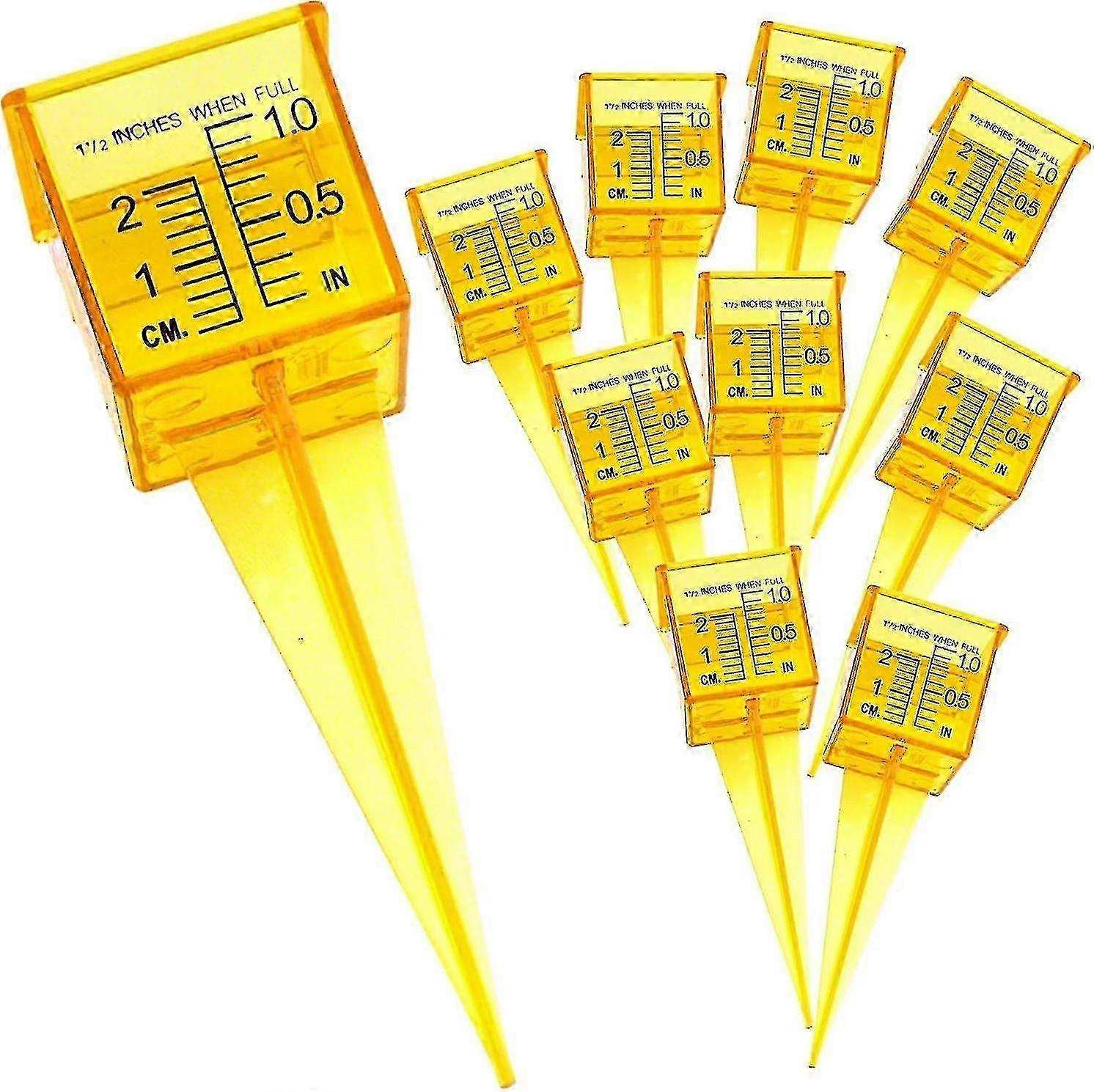 Transparent 1.5 Inch Rain Gauge