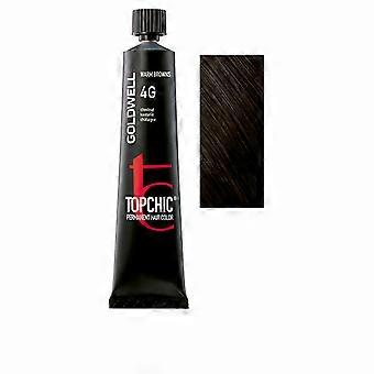 Permanente kleurstof Goldwell TOPCHIC Nº 4G 60 ml