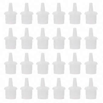 Precision Eyelash Extension Glue Nozzles, 100pcs Grafting Adhesive Bottle Plugs