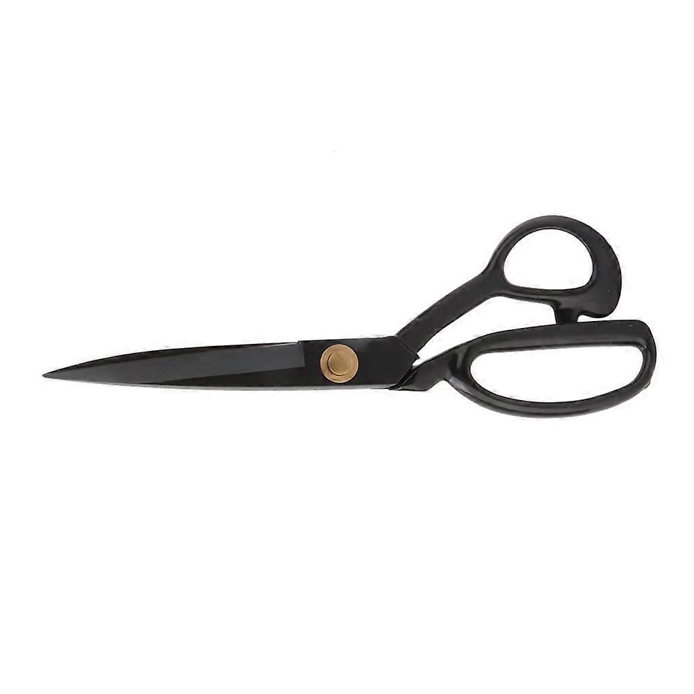 Precision Black Steel Sewing Scissors