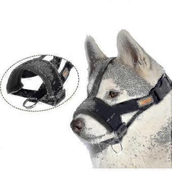 Dog Muzzle, Anti Biting Barking Secure Soft Mesh Breathable Pet Muzzle for Dogs, Compatible with Yujia