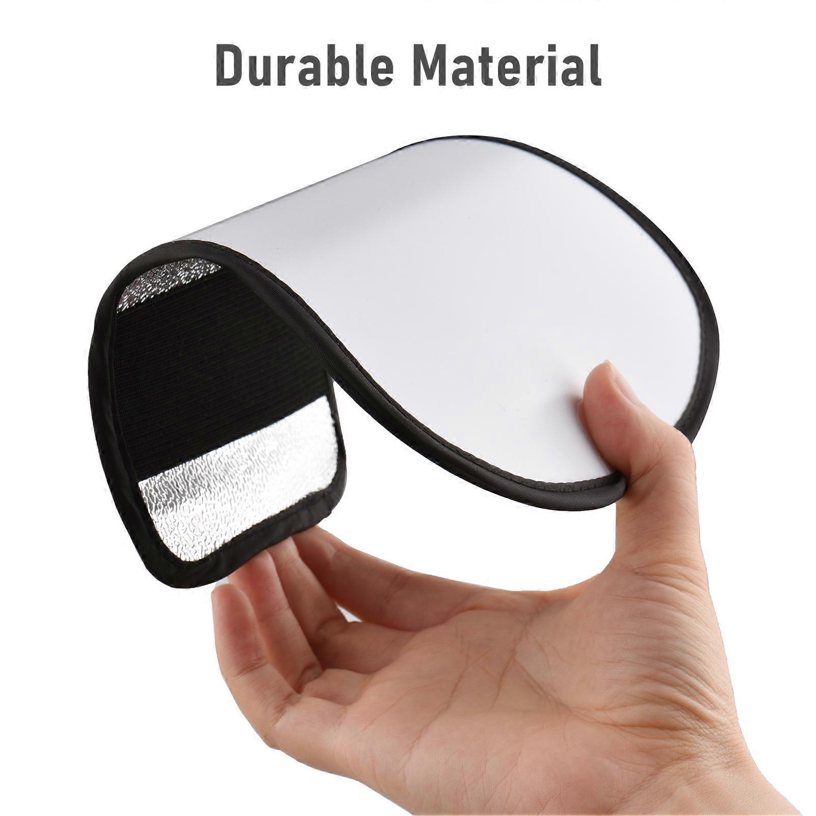 Portable   Camera Flash Reflector     Diffuser Board with Silver & White Reflective   Replacement for       Godo