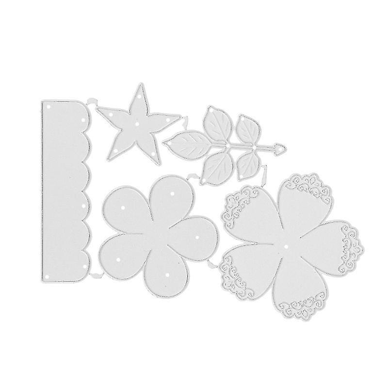 13X9cm科学&探査セット炭素鋼ダイカット装飾花エンボスステンチ