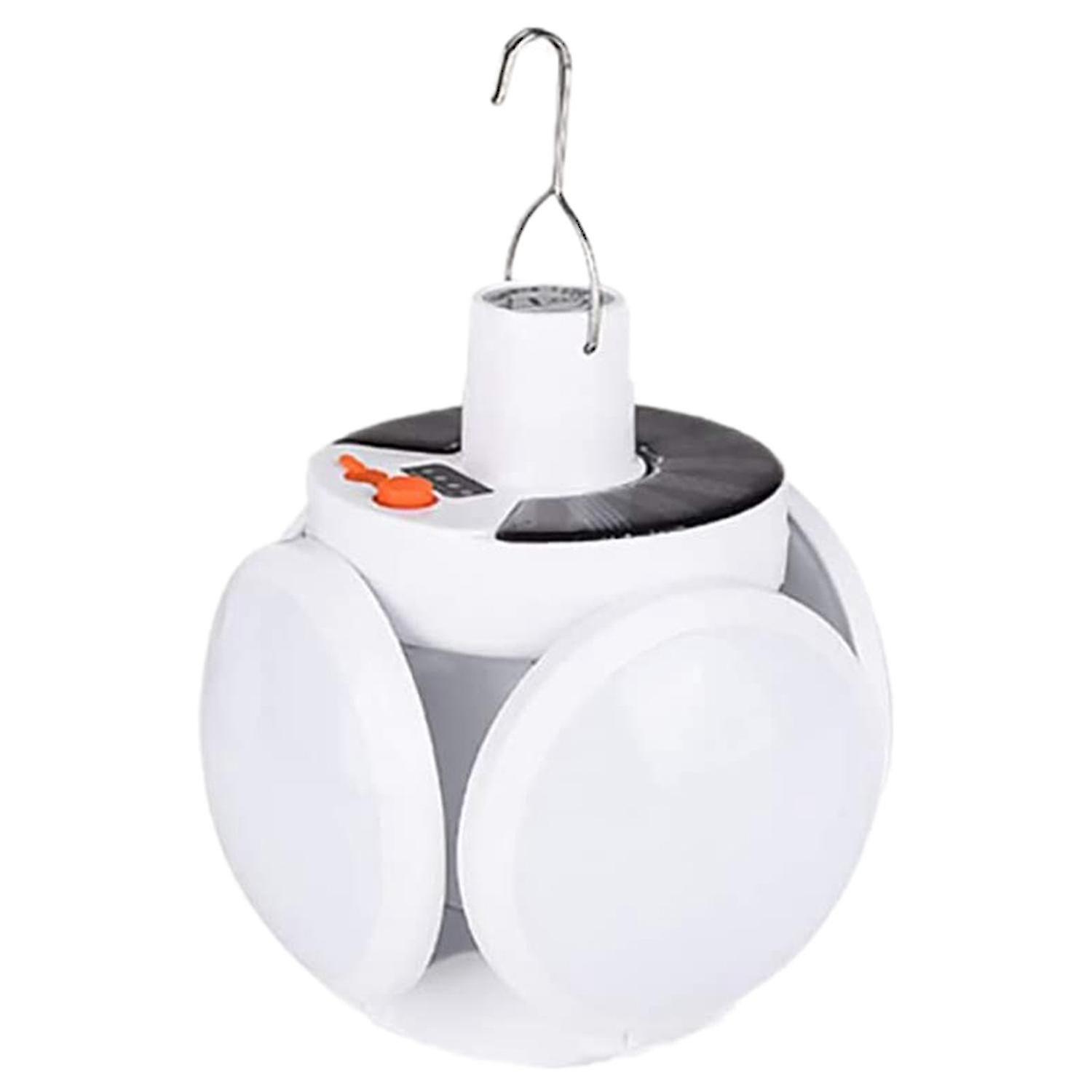 Solar Camping Folding Lights, Waterproof Compatible With Outdoor Emergency