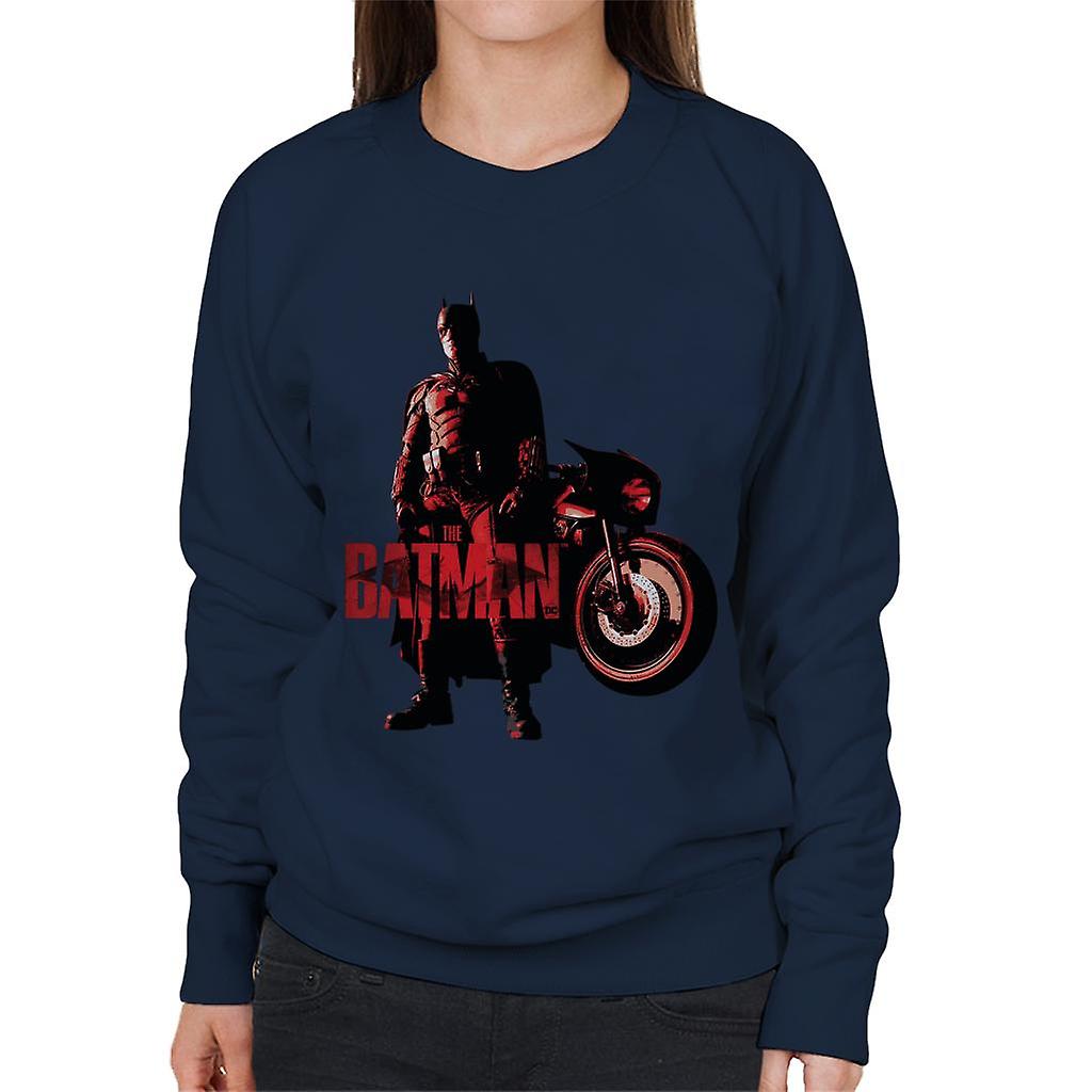 Het Batman Red Logo Motor Dames Sweatshirt