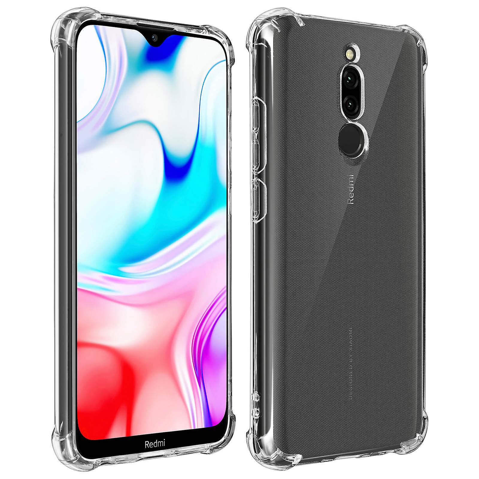 Cover Xiaomi Redmi 8 / 8A Silicone Bumper Resistente Trasparente