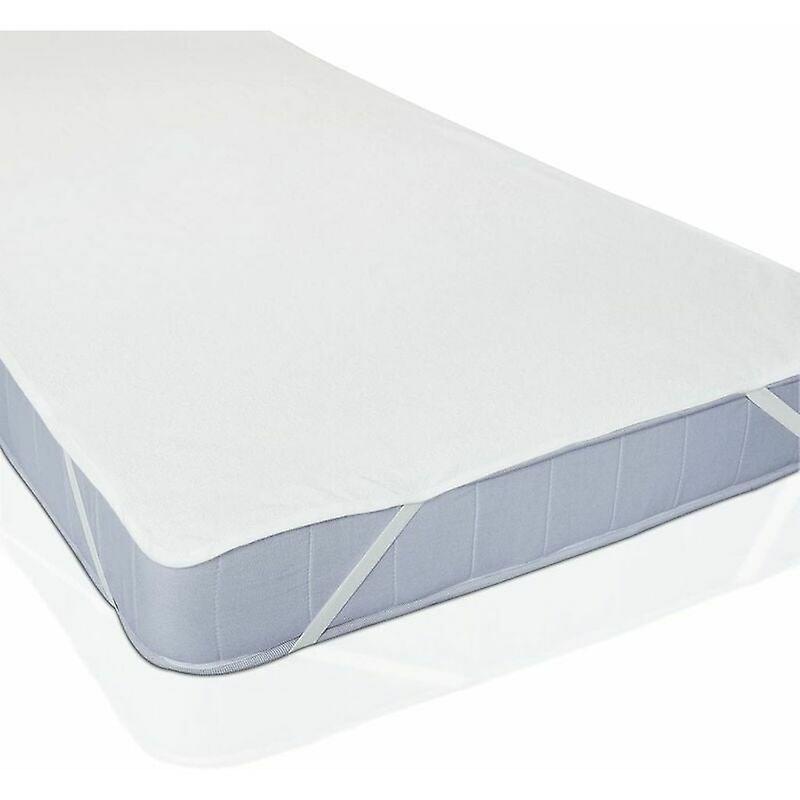 Waterproof Mattress Protector 180 x 200 cm - Mattress Protector, Mattress Protector, Mattress Protector, Waterproof - White