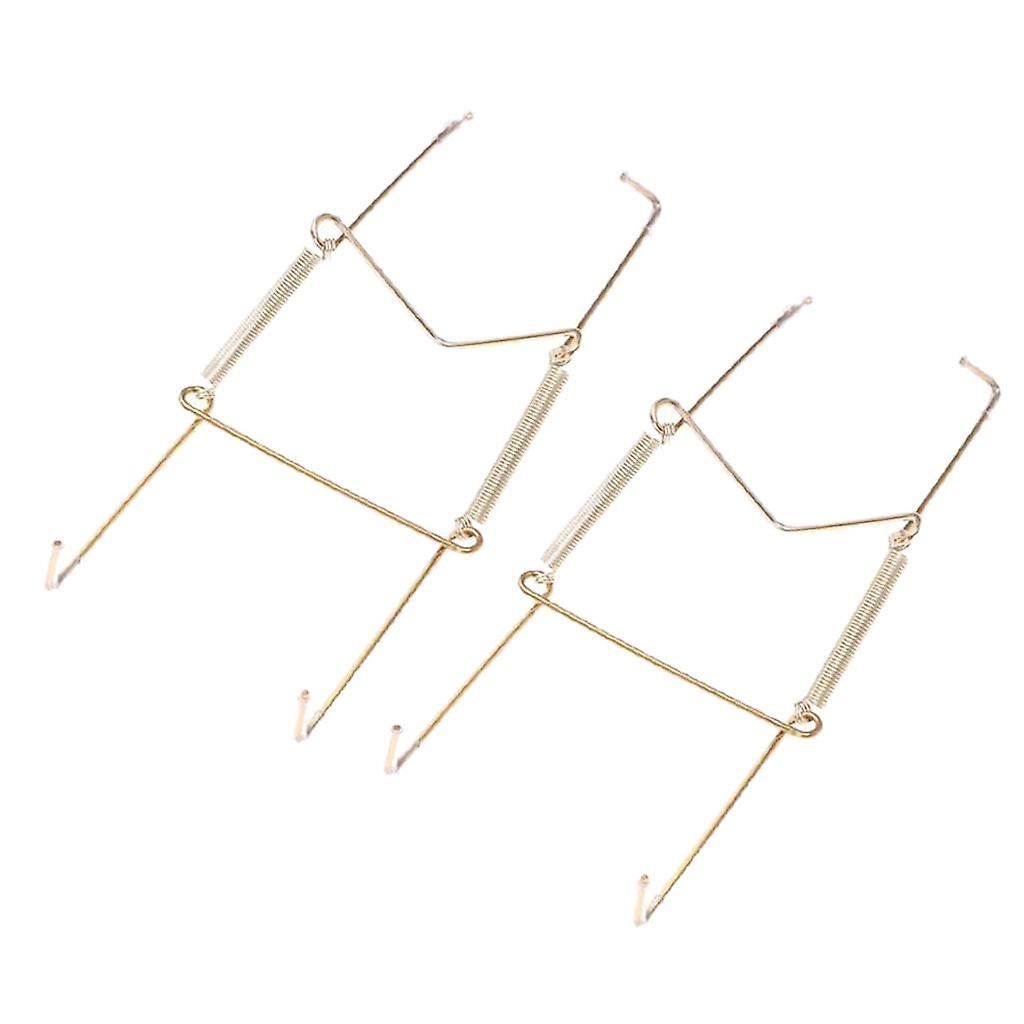 Invisible Wall Hanging Plate Hook Hangers Dish Display Holder Linear 8 inch