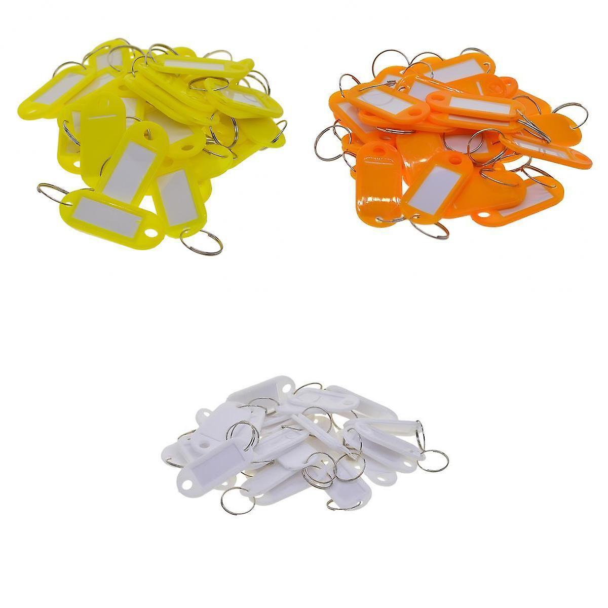 150pcs Removable Waterproof Key Tags ID Name Card Tags Mark