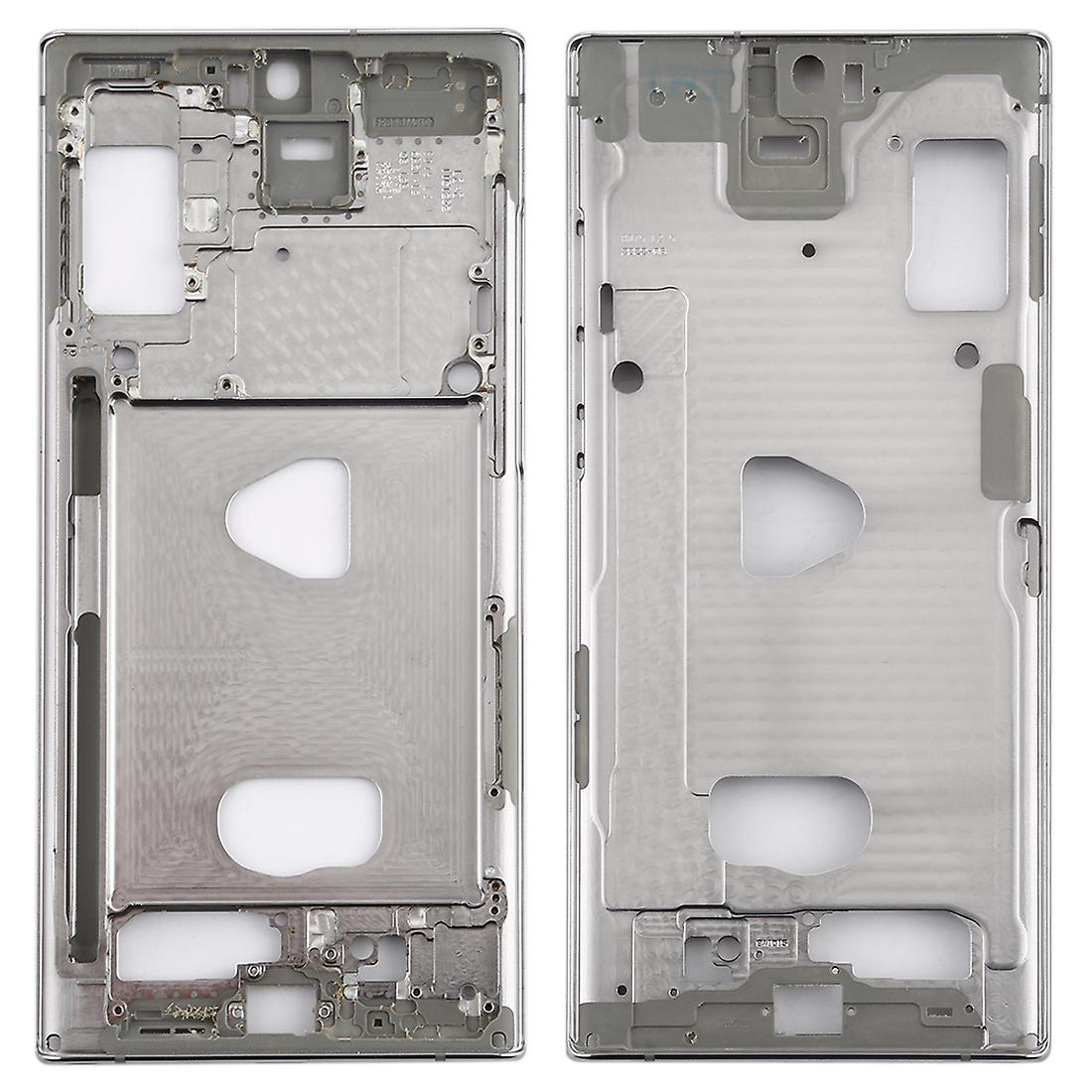 Middle Frame Bez Plate for Galaxy Note 10 + Silver