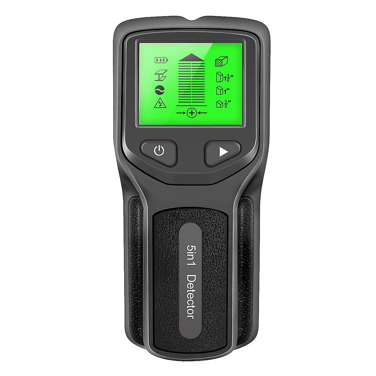 5-in-1 Studs Metal Detector Wall Scanner AC Wood Finder Cable Wires Depth Tracker Electric Box Find