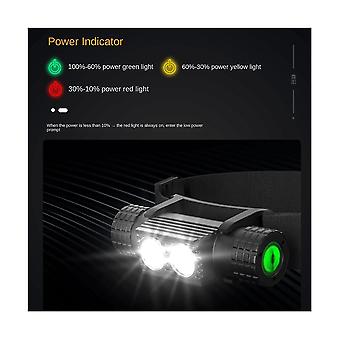 Led Head-mounted Rechargeable Outdoor Cycling Running Camping Night...