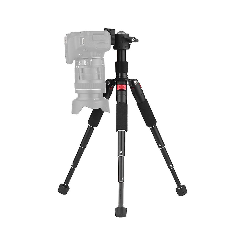 Portable 5-section Extendable Aluminum Alloy Tripod With Mini Ball Head