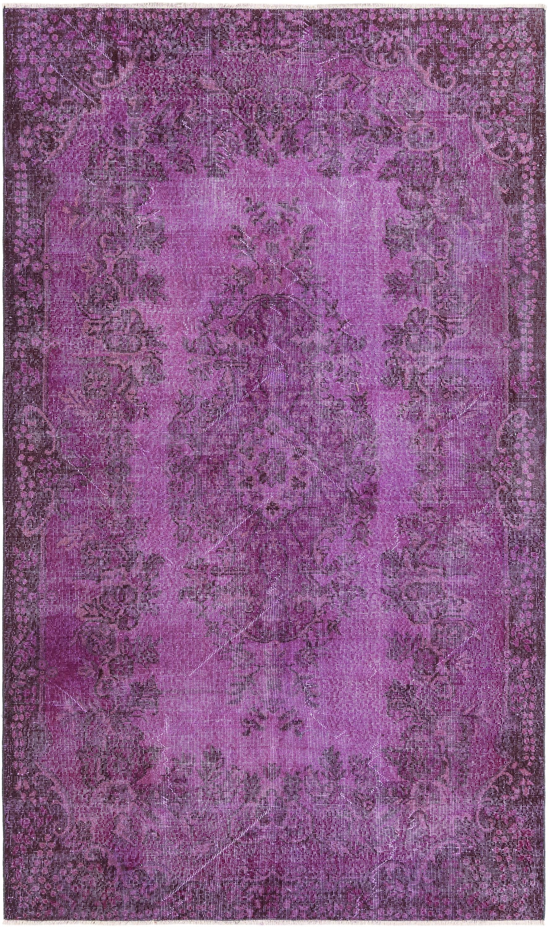 Hadorn Ultra Vintage 175x292 紫色手工制作火鸡地毯