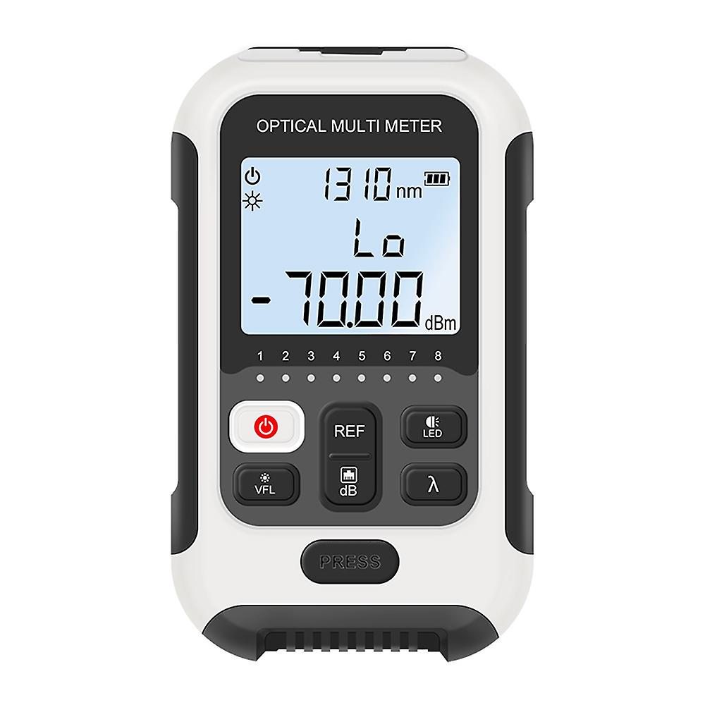 Portable 3 in 1 Optical Power Meter High Accurancy Network Tester with LED Light