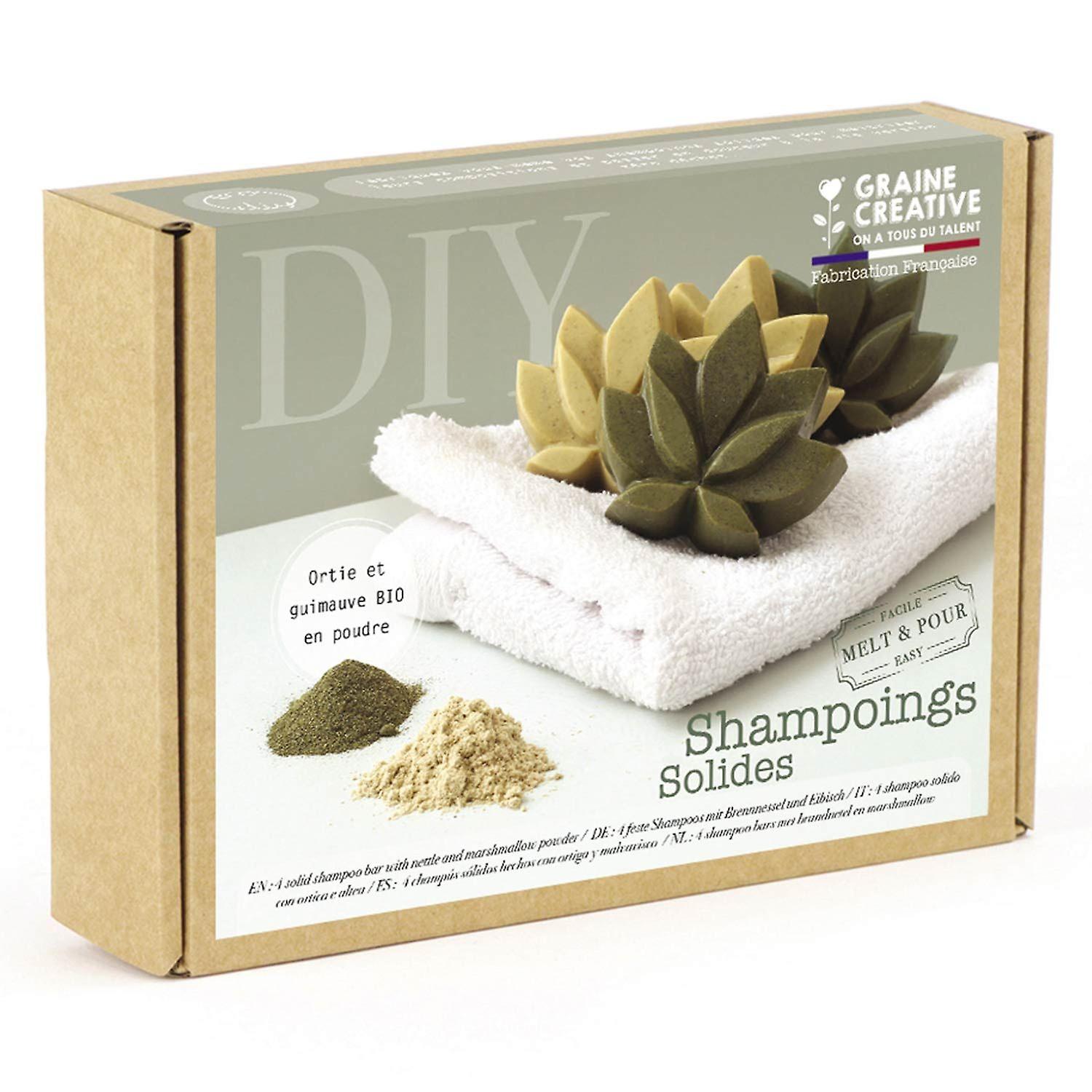 Make your own solid shampoos - DIY box