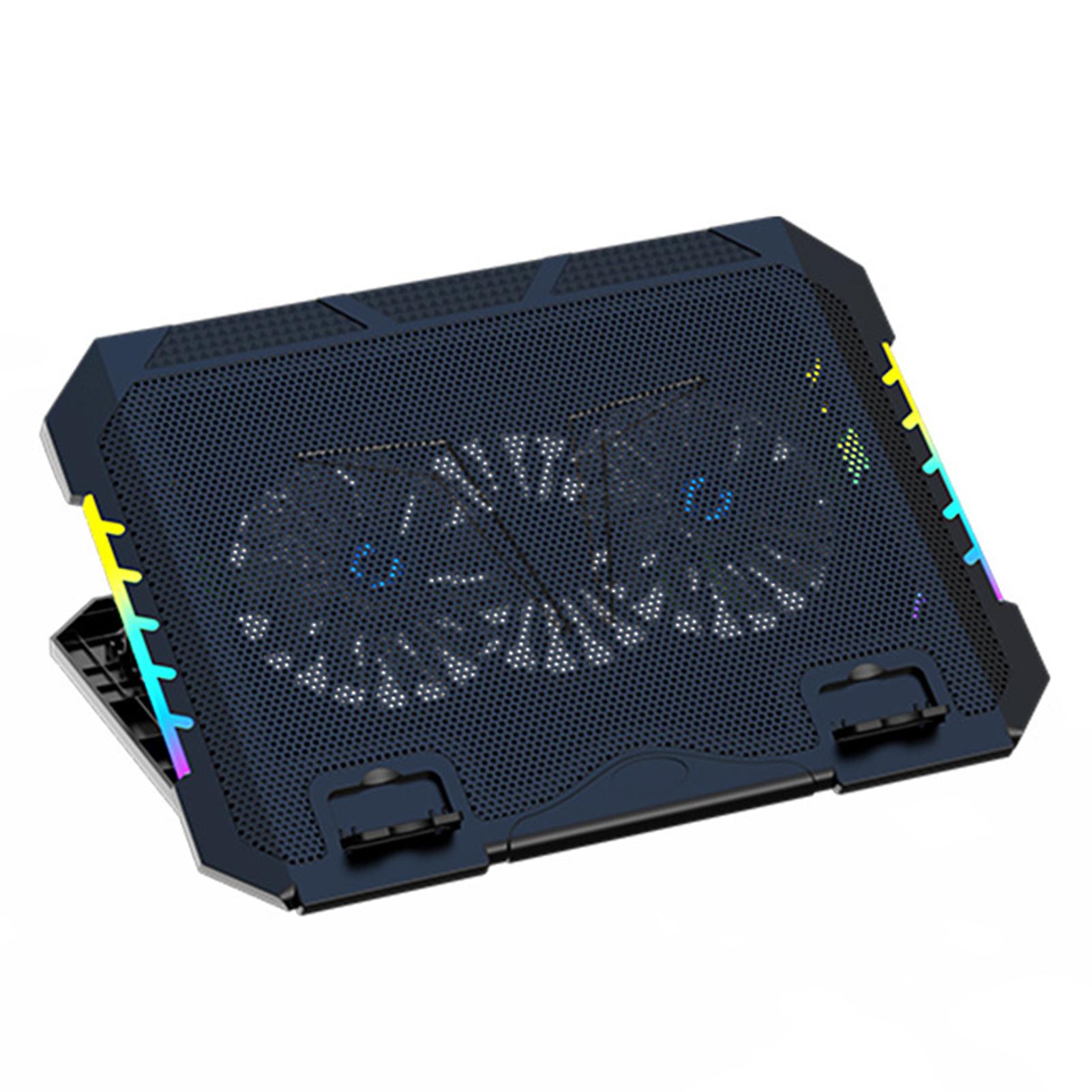 Notebook Cooler Stable Easy Installation Mute DC5V 6 Gear High Adjustment Heat Dissipation Foldable