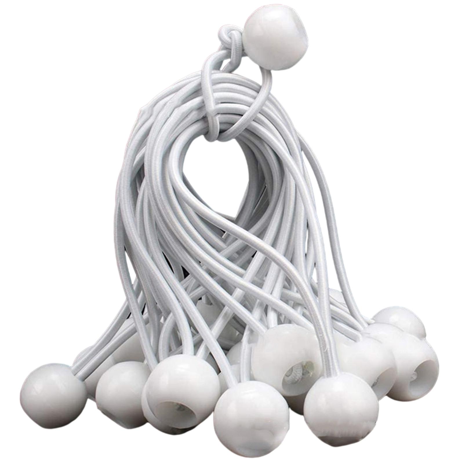 Portable Ball Bungee Cords Multifunctional Reusable Elastic Fixed Rope for Tent Tarp Fixed Things