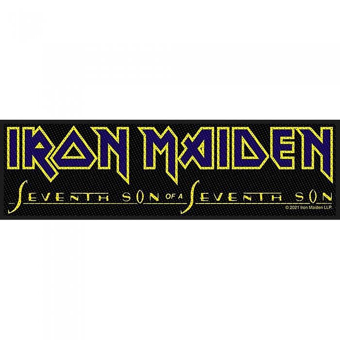 Iron Maiden Seventh Son Strip Logo Patch