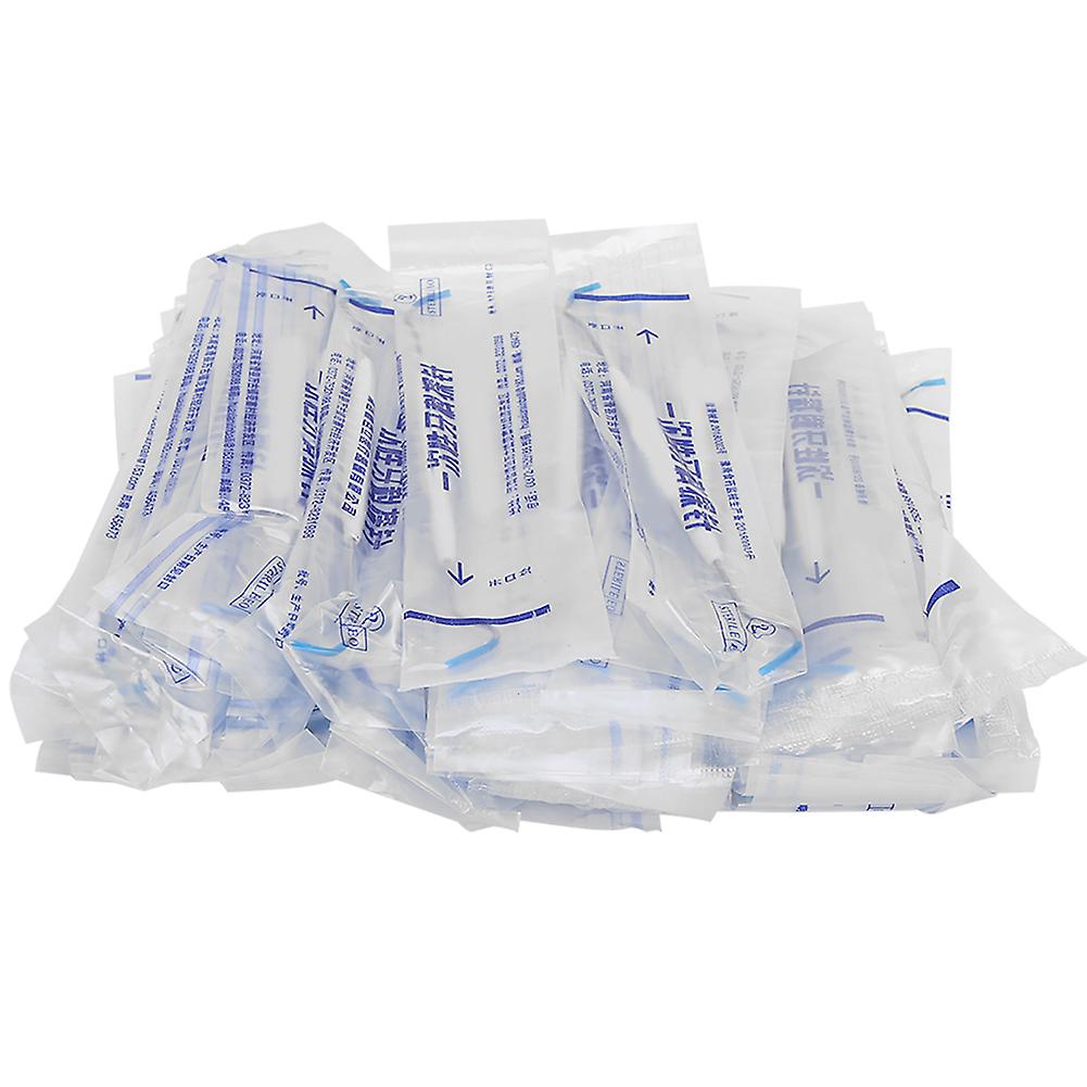 100pcs Disposable Dental Explorers Temporary Double Ends Probe Hook Pick Dental Tool