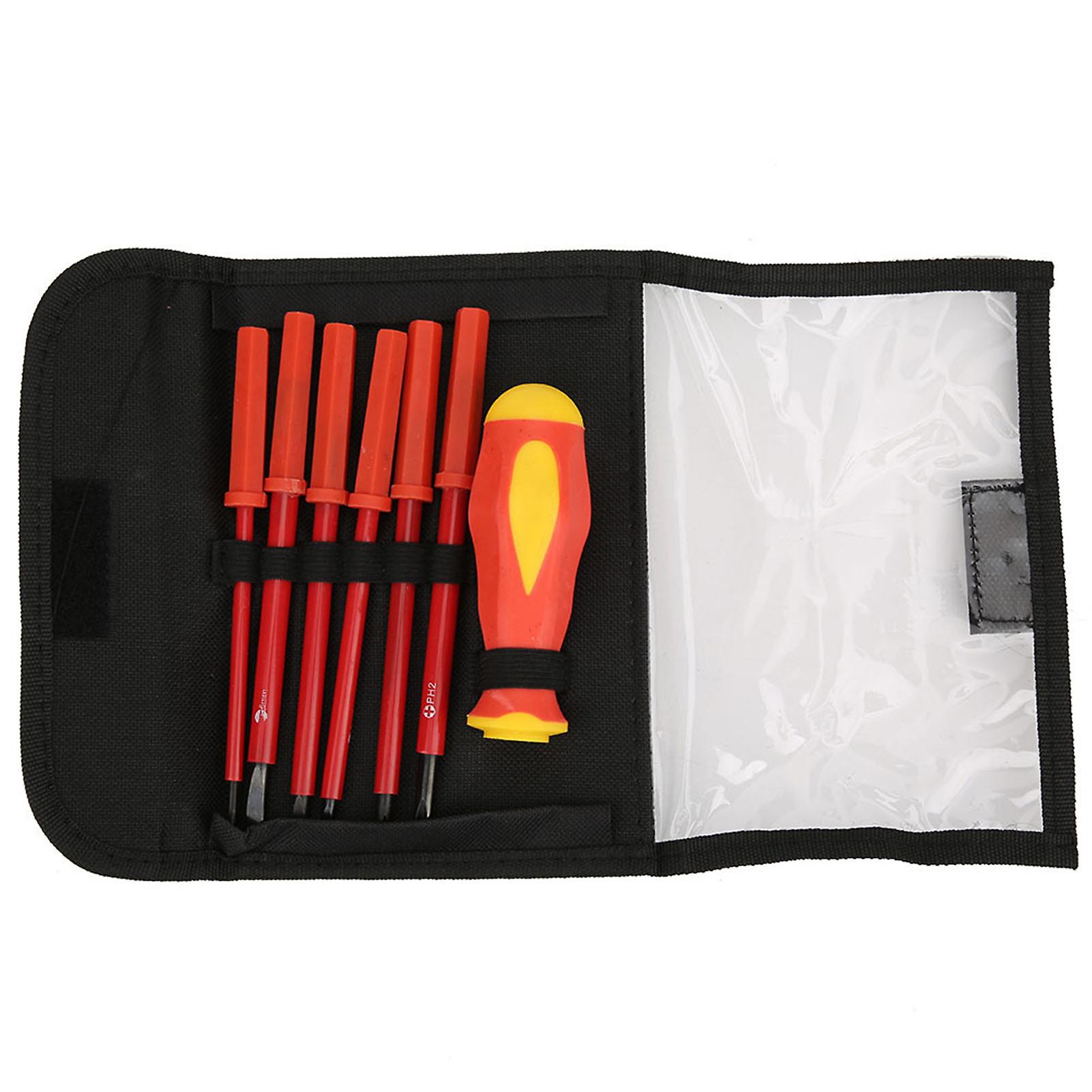 7Pcs Multifunctional Insulated Precision Screwdriver Set for Repairing