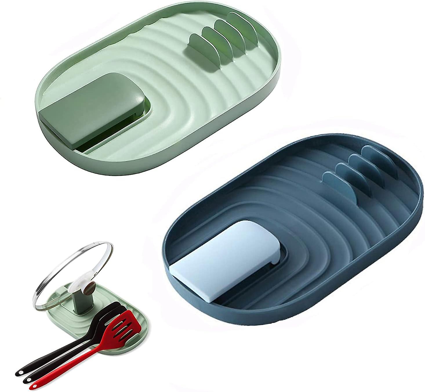 2-piece pot lid  spoon rack, kitchen utensil rack