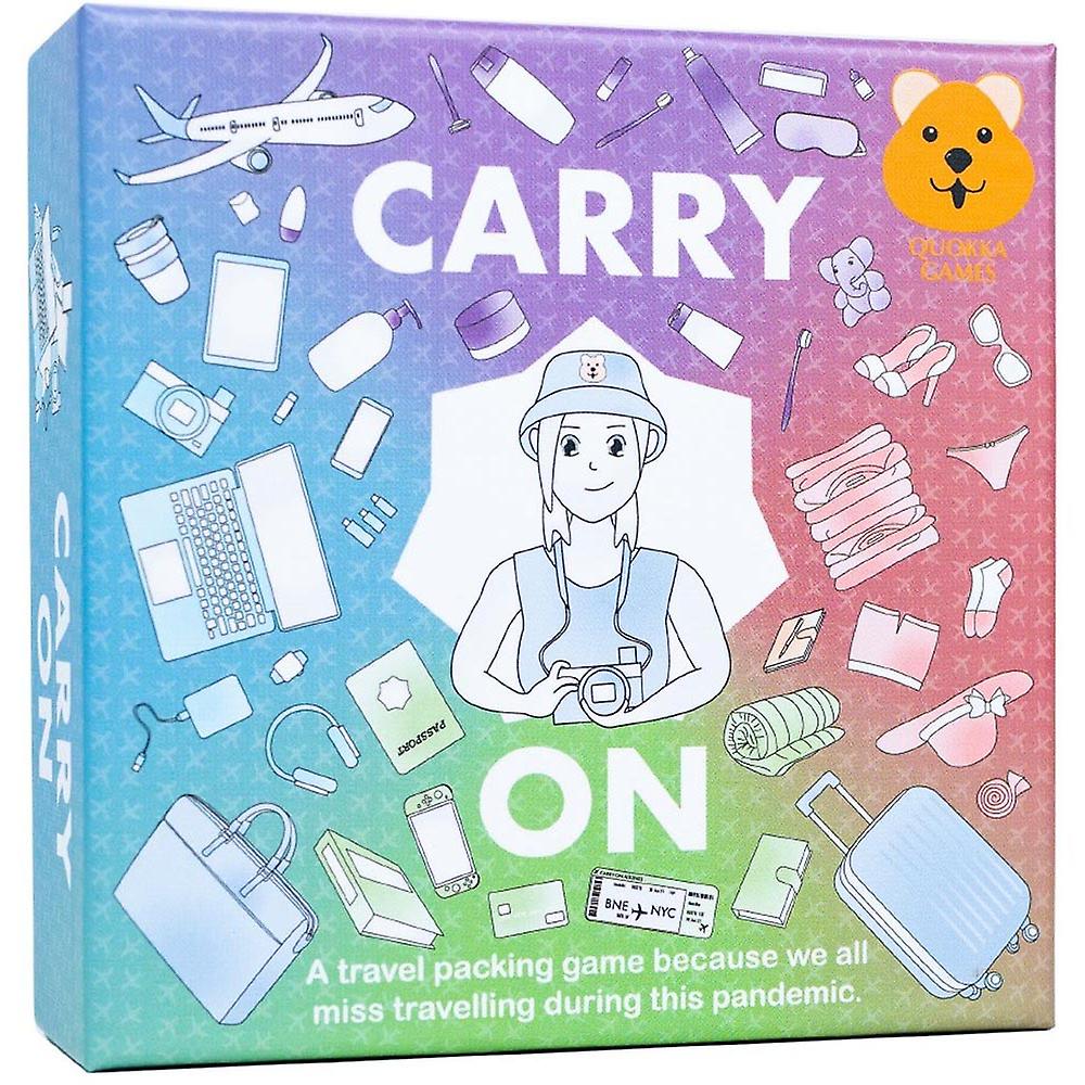 Quokka Games Carry On Drafting Board Game for 2 to 8 Players Ages 7 Years and Up