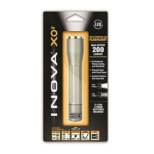 TITANIUM BODY Nite Ize Durable Quality XO3 High-Performance Dual Mode Flashlight