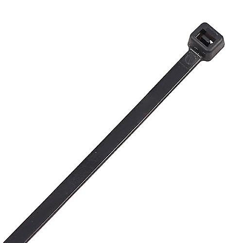 TIMco Black Cable Ties 7.6 x 250 Qty 100