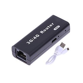 Mini Portable 3G/4G WiFi Wlan Hotspot WiFi Hotspot 150Mbps RJ45 USB Wireless Router with USB Cable