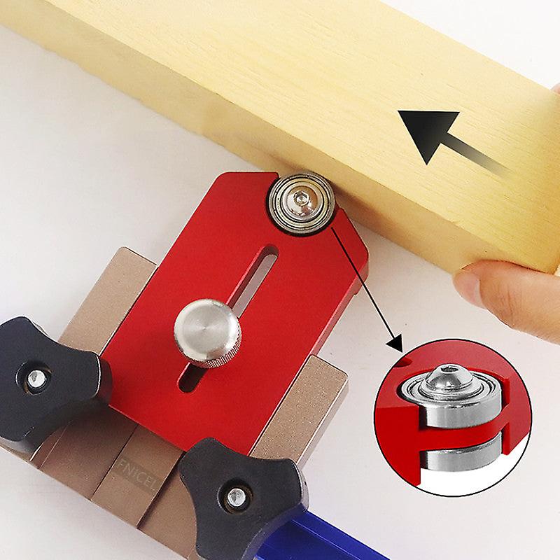 Table Saw &amp; Router Table Fast Cutting Milling Limiting Fence Adjustable Positioning Tool For Woodworking T Slot Miter Track