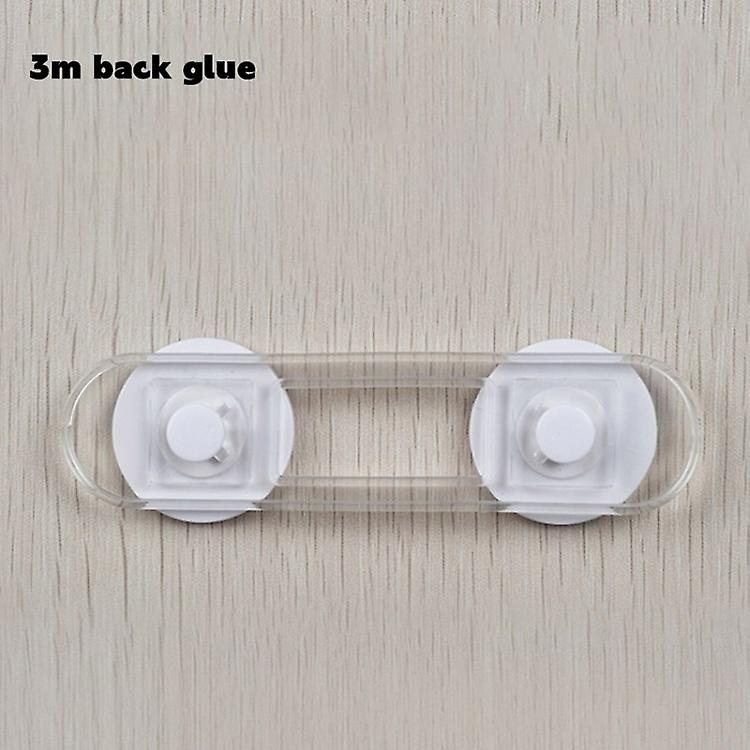 Cabinet Lock Multi-Use Self-Adhesive Baby Proofing Safety Strap Lock - 11.3cm / Glue