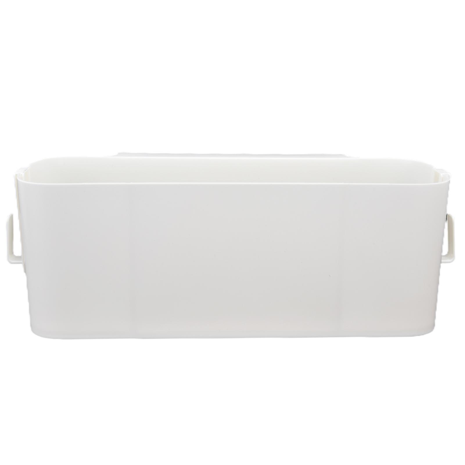 Bedside Storage Baskets Plastic Hanging Storage Caddy Rack Shelf for Book PhonesTissues