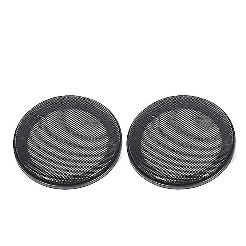 Audio Speaker Cover Mesh Replacement Decorative Circle Grille Protect Black