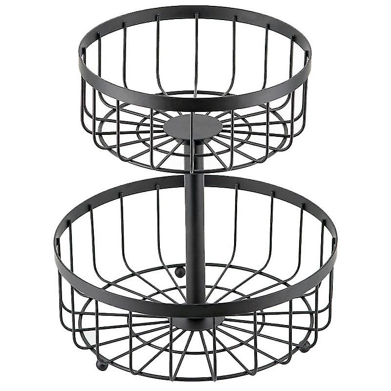 1pcs 2-tier Storage Basket