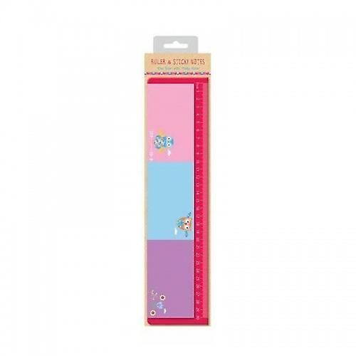 Alannahs Owl Sticky Notes Set (4-pack)