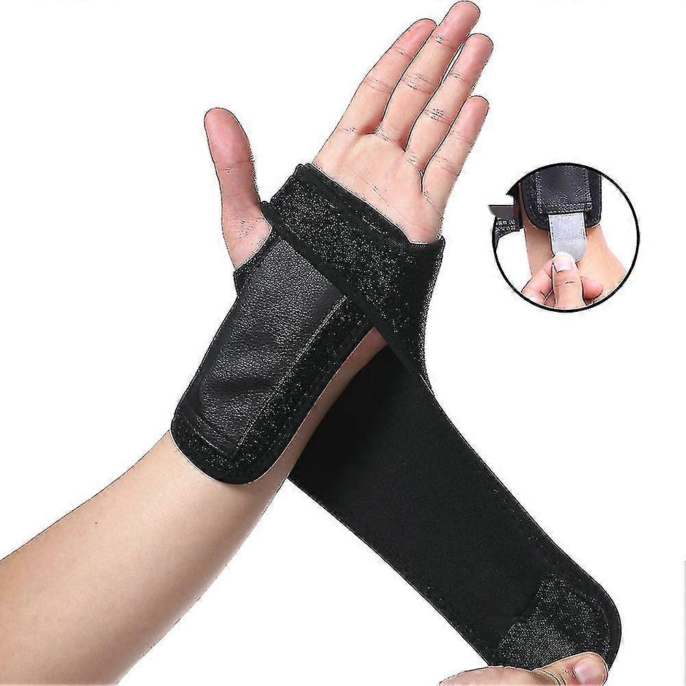 Removable Adjustable Wristband Steel Support Carpal Tunnel Splint Wrap Protector For Arthritis