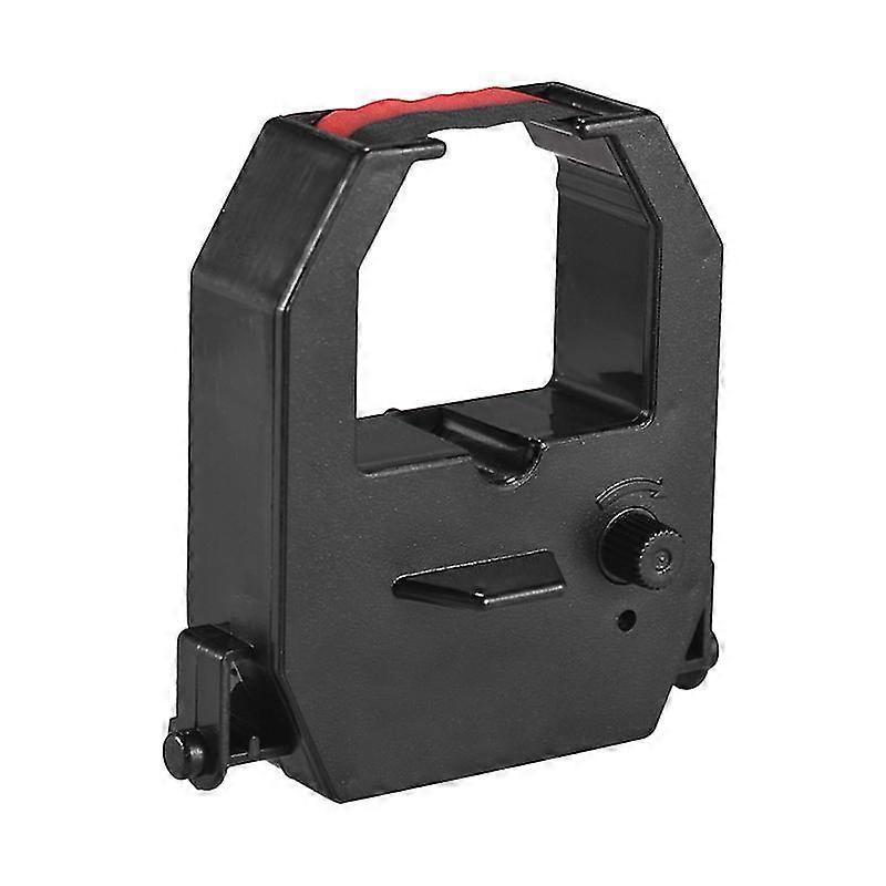 خرطوشة شريط ساعة التوقيت بألوان حبر أحمر وأسود لآلة تسجيل ساعة التوقيت الإلكترونية في المكتب