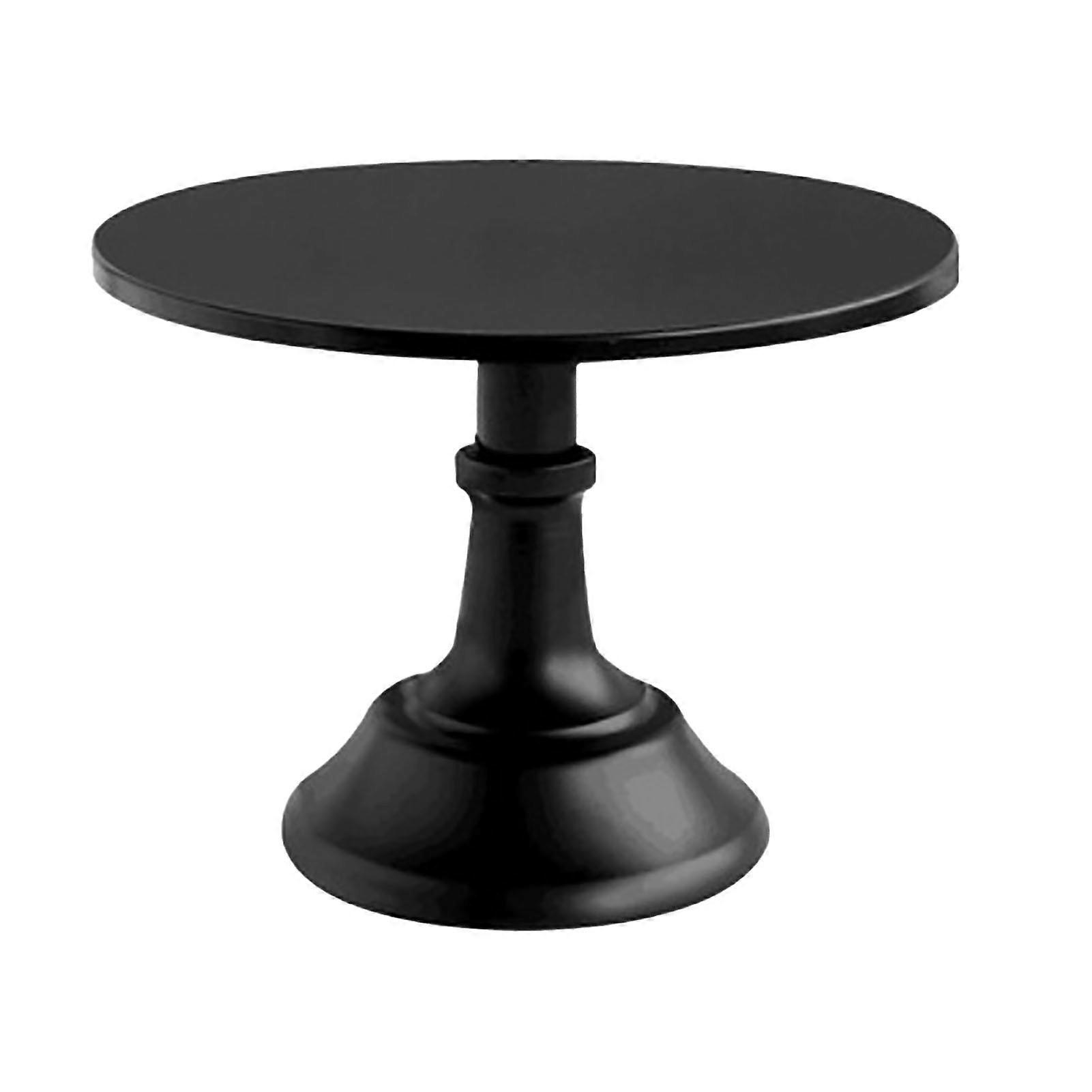 Rundt kakestativ Rustforebygging Metall Høy kakestativ Cupcake Stand for jubileer Parter L