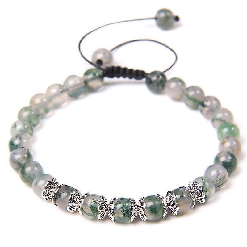 Bracelet-Water Grass Agate-Nature’s Whisper